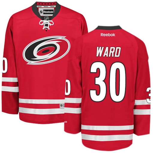 Cam Ward Reebok Carolina Hurricanes Authentic Red Home NHL Jersey