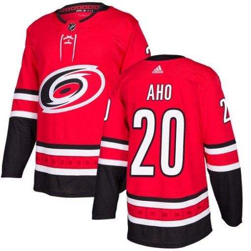 Sebastian Aho Youth Adidas Carolina Hurricanes Authentic Red Home Jersey